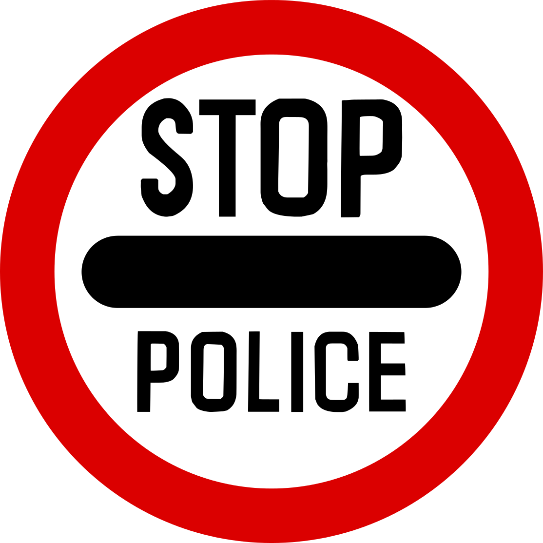 Mandatory stop for police checks